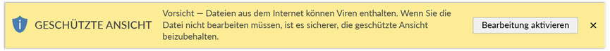 Geschützte Ansicht